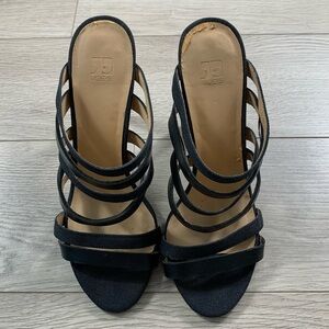 Joe’s Jeans Strappy Slip Heel Sandals